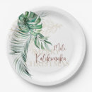 Search for coastal christmas paper plates Tropical