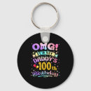 Search for 100th birthday key rings Happy 1