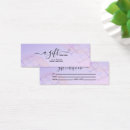 Search for hair stylist business gift certificates Elegant