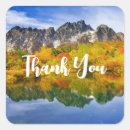 Search for mountain landscape stickers Blue sky