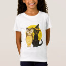 Search for owl halloween tshirts Black cat