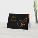 Search for elegant scrolls invitations Black