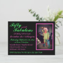 Search for hot pink 50th birthday invitations Fun
