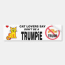 Search for anti cat bumper stickers Republican