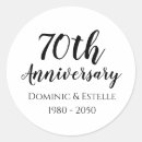Search for anniversary envelope seals 70th