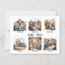 Search for tourist postcards Italy