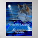 Search for two wolves posters Wisdom