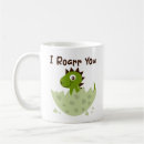 Search for dinosaur love mugs I love you