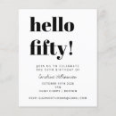Search for budget birthday invitations Black and white