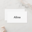 Search for square place cards Blank