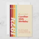 Search for retro birthday invitations Unique