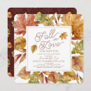 Search for maple leaves invitations Brown
