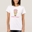 Search for ice cream cone tshirts Food