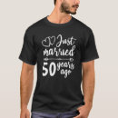 Search for married 50 years tshirts Couple