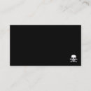 Search for goth business cards Horror
