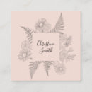 Search for delicate business cards Hair stylist