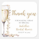 Search for champagne party stickers For her