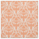 Search for orange and white pattern fabric Chic