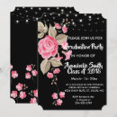 Search for whimsical graduation invitations Floral