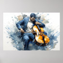 Search for double bass art Music