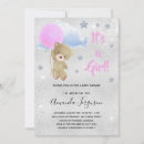 Search for winter baby sprinkle invitations Silver