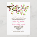 Search for cherry tree wedding invitations Leaves