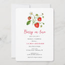 Search for strawberry bridal invitations Strawberries