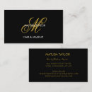 Search for black and gold business cards Classic