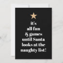 Search for funny santa cards Naughty or nice