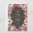Search for fantasy wedding invitations Flowers