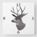 Search for deer head clocks Hunting