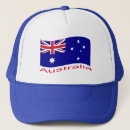 Search for australian flag hats White