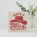 Search for cowboy hat christmas cards Winter