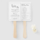 Search for fan wedding programs Minimal
