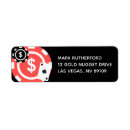 Search for vegas return address labels Casino