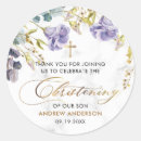 Search for religious vintage stickers Christening