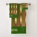 Search for gold green bath towels Elegant