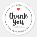 Search for customer appreciation thank you stickers Minimalist