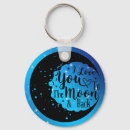 Search for i love you to the moon key rings Space
