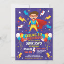 Search for super star invitations Superhero