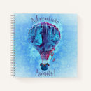 Search for adventure awaits notebooks Typography