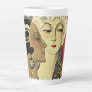 Search for art deco lady mugs Vintage