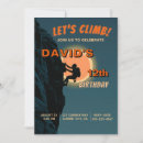 Search for mountain climbing invitations Rock climbing party