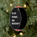 Search for funny hockey christmas tree decorations For him
