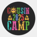 Search for funny cousin stickers Camping