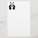 Search for cute panda stationery paper Funny