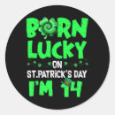 Search for march birthday stickers Green