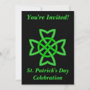 Search for celtic knot invitations Black