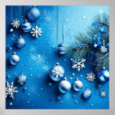 Search for christmas posters Blue