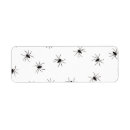Search for halloween return address labels Spiders